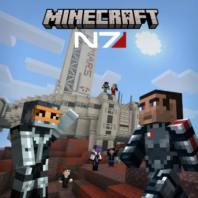 Микс-набор «N7» для Minecraft PS4 ПСН PLAYSTATION