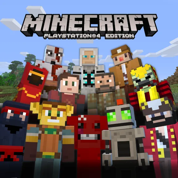 Набор скинов Minecraft - 2 PS4 ПСН PLAYSTATION