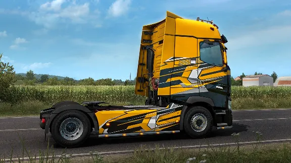 ✅💙EURO TRUCK SIMULATOR 2 SUPER STRIPES PAINT JOBS PACK