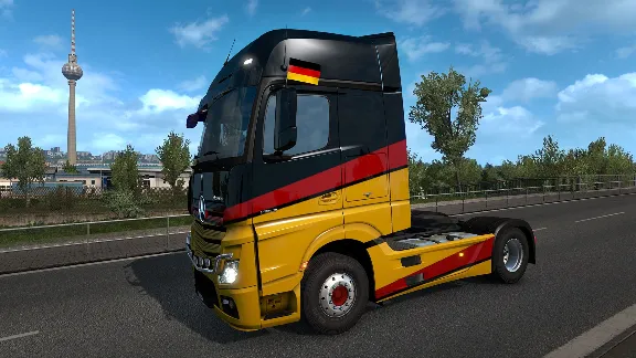 ✅💙EURO TRUCK SIMULATOR 2 - WINDOW FLAGS💙STEAM GIFT🤖