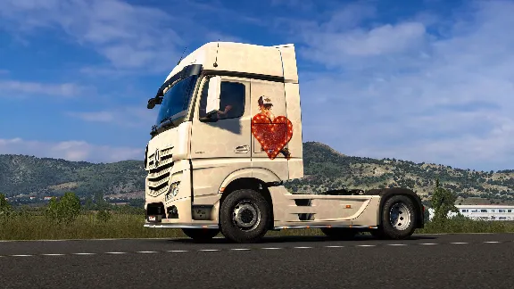 ✅💙EURO TRUCK SIMULATOR 2 - VALENTINE&acute;S PAINT JOBS PACK