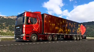 ✅💙EURO TRUCK SIMULATOR 2 - VALENTINE&acute;S PAINT JOBS PACK