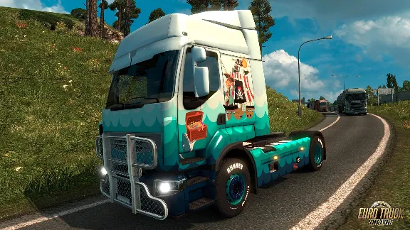 ✅💙EURO TRUCK SIMULATOR 2 PIRATE PAINT JOBS PACK💙STEAM