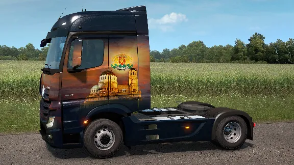 ✅💙EURO TRUCK SIMULATOR 2 BULGARIAN PAINT JOBS  PACK💙