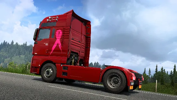 ✅💙EURO TRUCK SIMULATOR 2 - PINK RIBBON CHARITY PACK💙