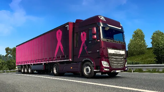 ✅💙EURO TRUCK SIMULATOR 2 - PINK RIBBON CHARITY PACK💙