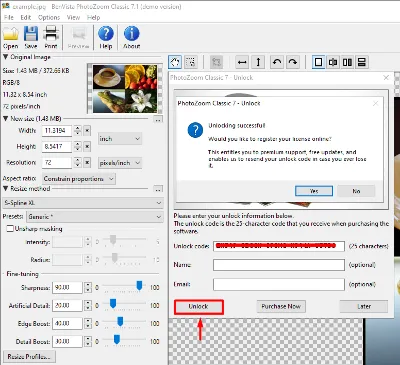 🧿 Franzis PhotoZoom 7 🔑 Пожизненный код разблокировки