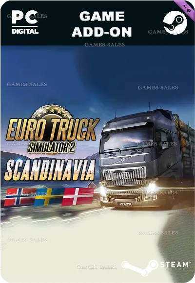 ✅💙EURO TRUCK SIMULATOR 2 - SCANDINAVIA💙STEAM GIFT🤖