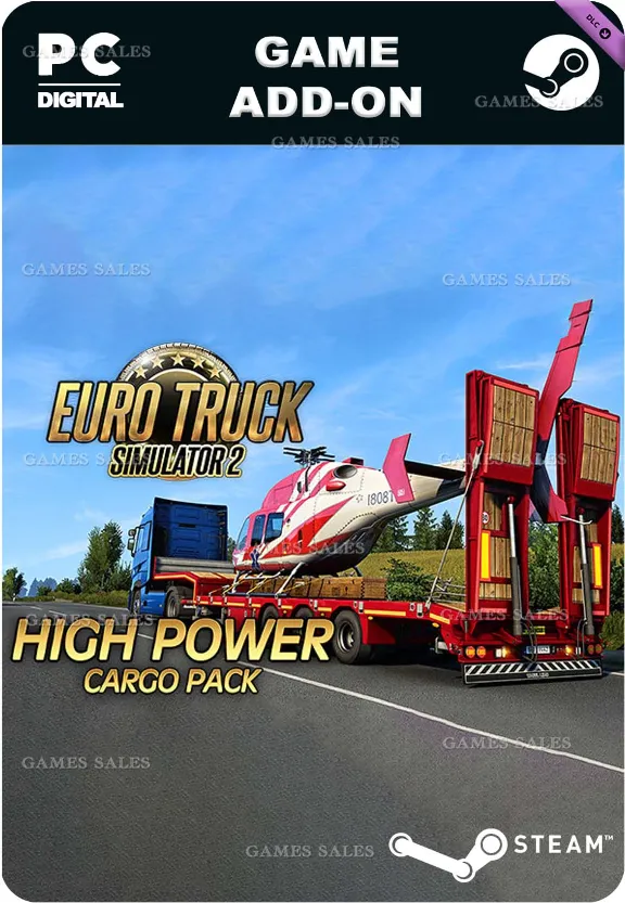✅💙EURO TRUCK SIMULATOR 2 HIGH POWER CARGO PACK💙STEAM