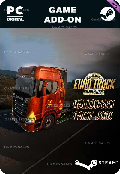 ✅💙EURO TRUCK SIMULATOR 2 - HALLOWEEN PAINT JOBS PACK💙