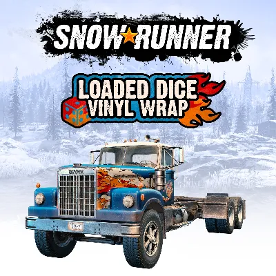 ✅SnowRunner - Loaded Dice Vinyl Wrap✅PS4✅ПСН✅PLAYSTATIO