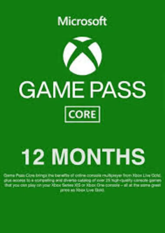 ❎XBOX GAME PASS ESSENTIAL (Game Pass Core) 12 месяцев🔑