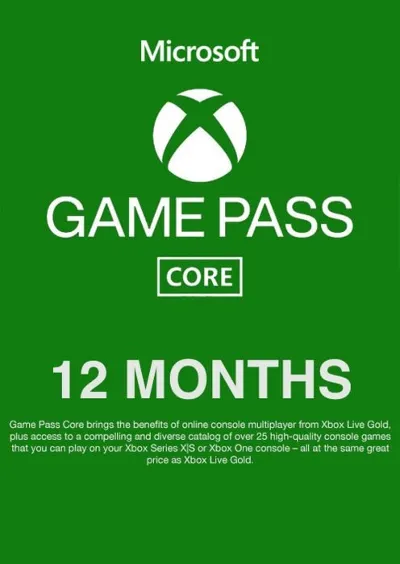 XBOX GAME PASS CORE 12 месяц🔑 КЛЮЧ 🌎