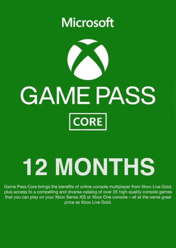 XBOX GAME PASS CORE 12 месяц🔑 КЛЮЧ 🌎