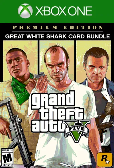 GTA V: Premium + Great White Shark Card 🎮XBOX КЛЮЧ🔑