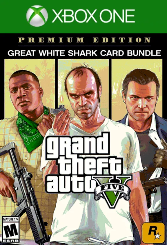 GTA V: Premium + Great White Shark Card 🎮XBOX КЛЮЧ🔑