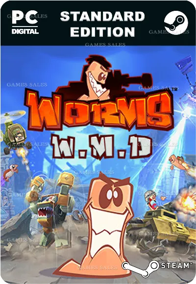 ✅💙WORMS W.M.D💙STEAM GIFT🤖AUTODELIVERY🤖