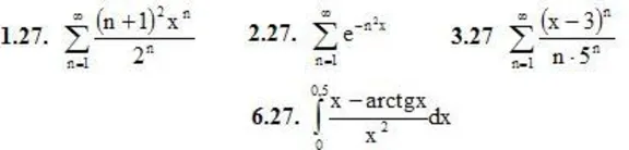IDZ 12.2 - Option 27. Decisions Ryabushko AP