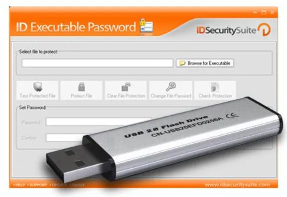 USB flash drive with a password v1.2