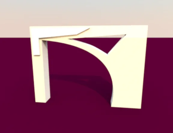 Арки гипсокартонные 3d модели (5 шт) часть 2