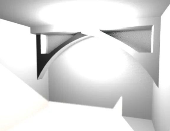 Арки гипсокартонные 3d модели (5 шт) часть 2