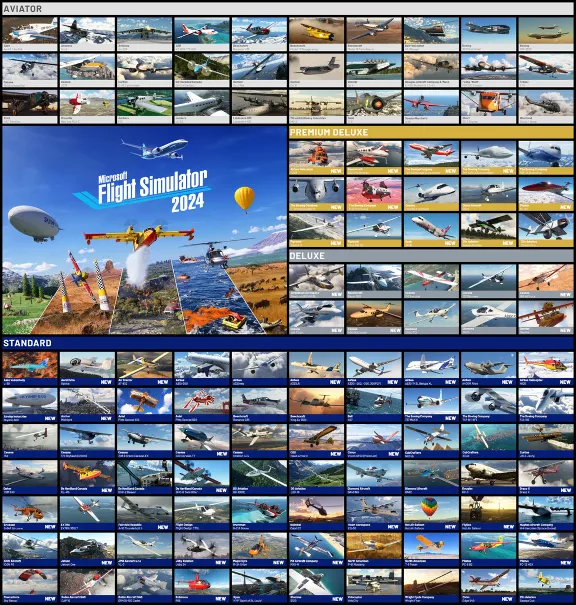 Microsoft Flight Simulator 2024 Premium Deluxe Account+ONLINE