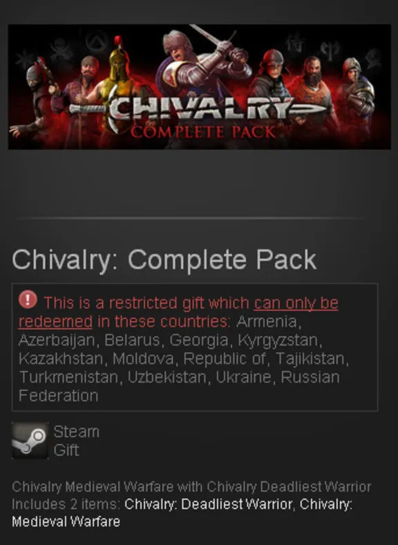 Chivalry: Complete Pack (Steam Gift/RU CIS)