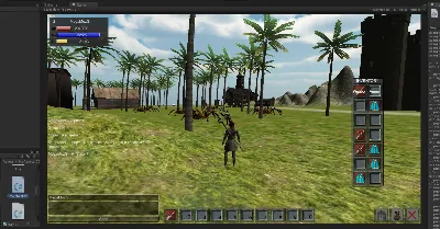 Unity3d клиент-сервер.MMORPG.ver.4