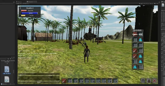 Unity3d клиент-сервер.MMORPG.ver.4