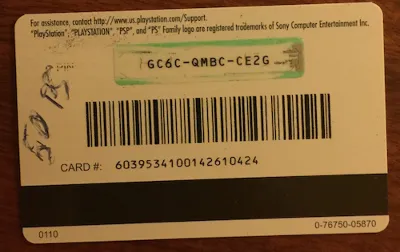 PSN Gift Card Code USA $50 for the PS4, PS3, PS Vita