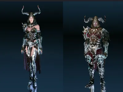 ArcheAge: Unchained Dark Shaman Raiment Outfit КЛЮЧ DLC
