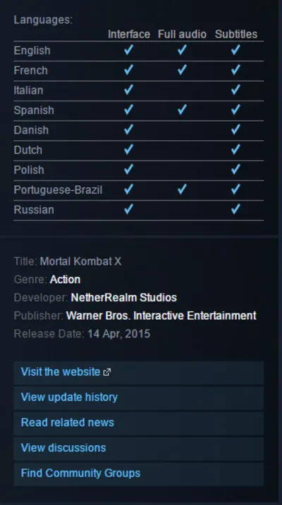 Mortal Kombat X (Steam Gift / RU & CIS / VPN *)
