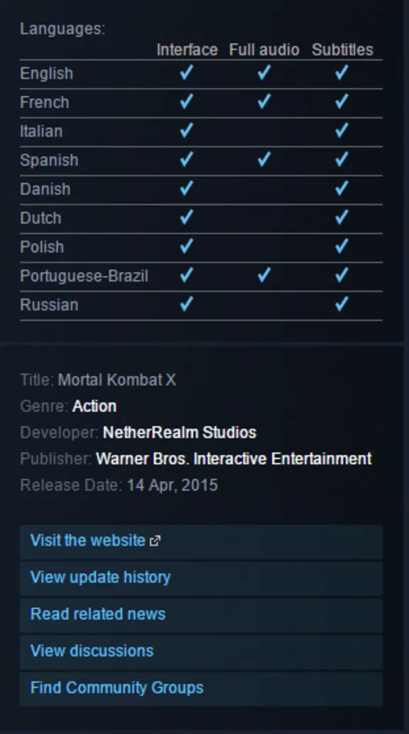 Mortal Kombat X (Steam Gift / RU & CIS / VPN *)