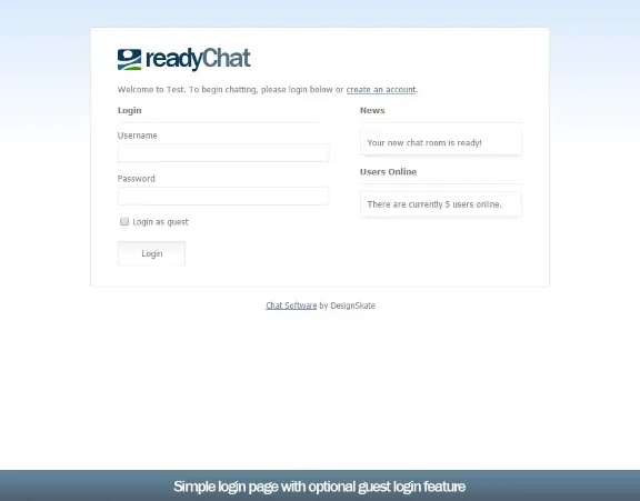 Чат-комната на php/ajax - readyChat 2.2.0