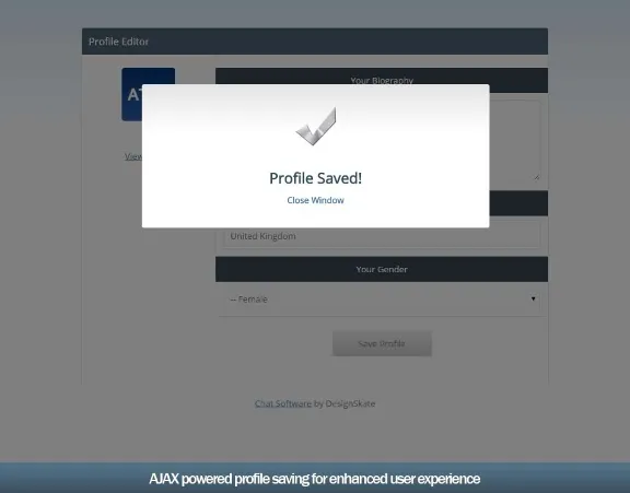 Чат-комната на php/ajax - readyChat 2.2.0