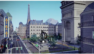 SimCity: набор Французский город DLC/WorldWide Photo Mu