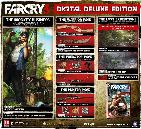 Far Cry 3 - Deluxe | Region Free| Multilang | Uplay