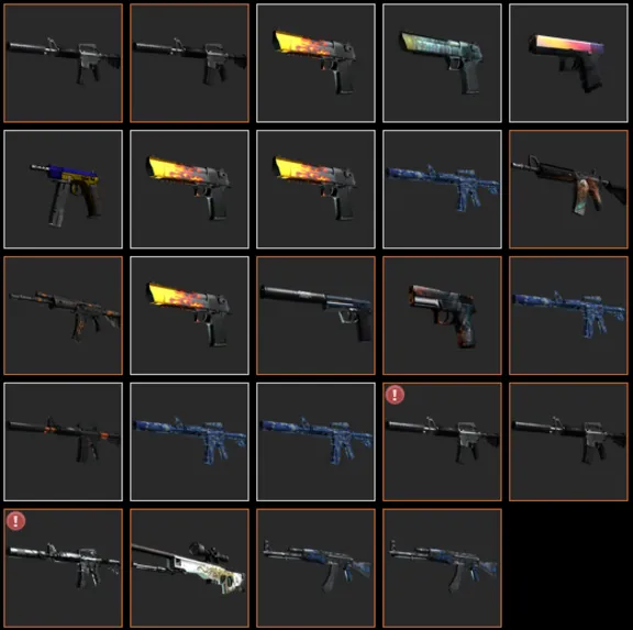 CS:GO Случайное Запрещённое оружие