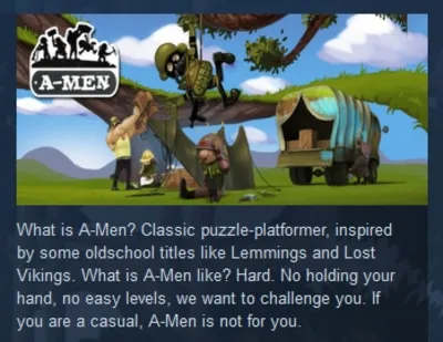 A-Men STEAM KEY REGION FREE GLOBAL