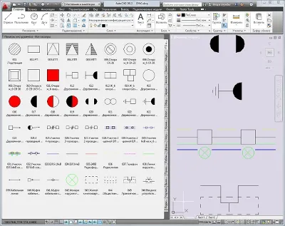Transmission towers symbols