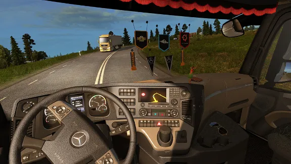 Euro Truck Simulator 2 - Cabin Accessories DLC| RUSSIA