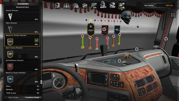 Euro Truck Simulator 2 - Cabin Accessories DLC| RUSSIA