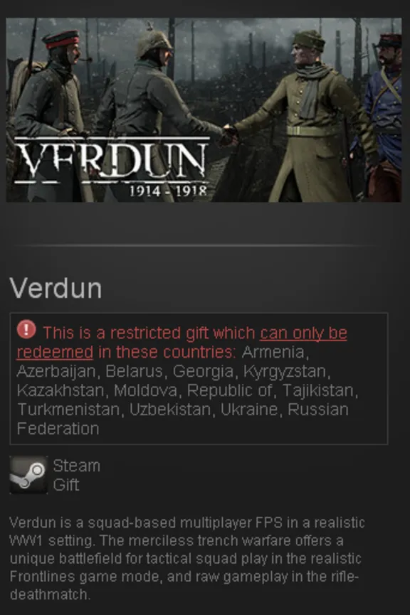 Verdun  Steam key - RU/CIS