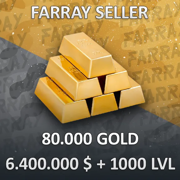 RDO • 80.000 GOLD + 6.400.000 $ + ANY LVL 1-1000