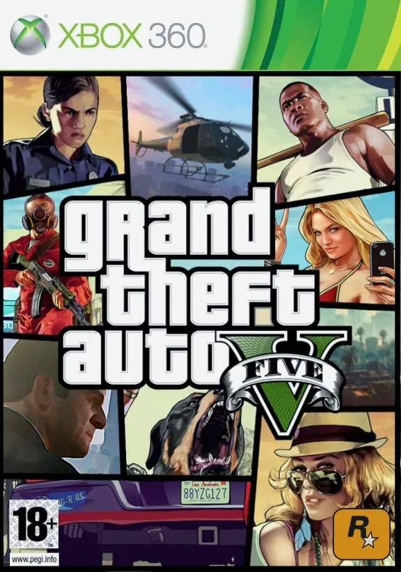 XBOX 360 |56| Grand Theft Auto V / GTA 5  TRANSFER