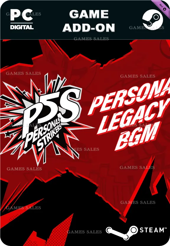 ✅💙PERSONA® 5 STRIKERS - LEGACY BGM PACK💙STEAM GIFT🤖