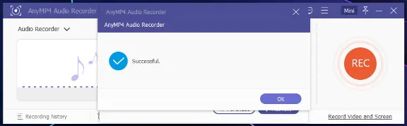 AnyMP4 Audio Recorder Код регистрации на 1 год