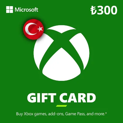 ПОДАРОЧНАЯ КАРТА XBOX 300 TRY (ТУРЦИЯ) 24/7 ДОСТАВКА БО