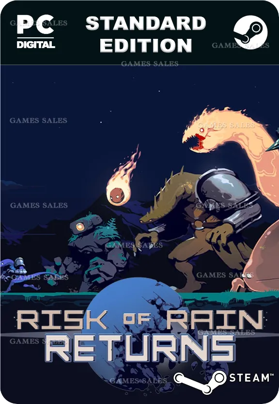 ✅💙RISK OF RAIN RETURNS💙STEAM GIFT🤖АВТОДОСТАВКА🤖