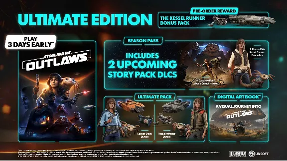 🔥 STAR WARS OUTLAWS — ULTIMATE (Максимальное издание)